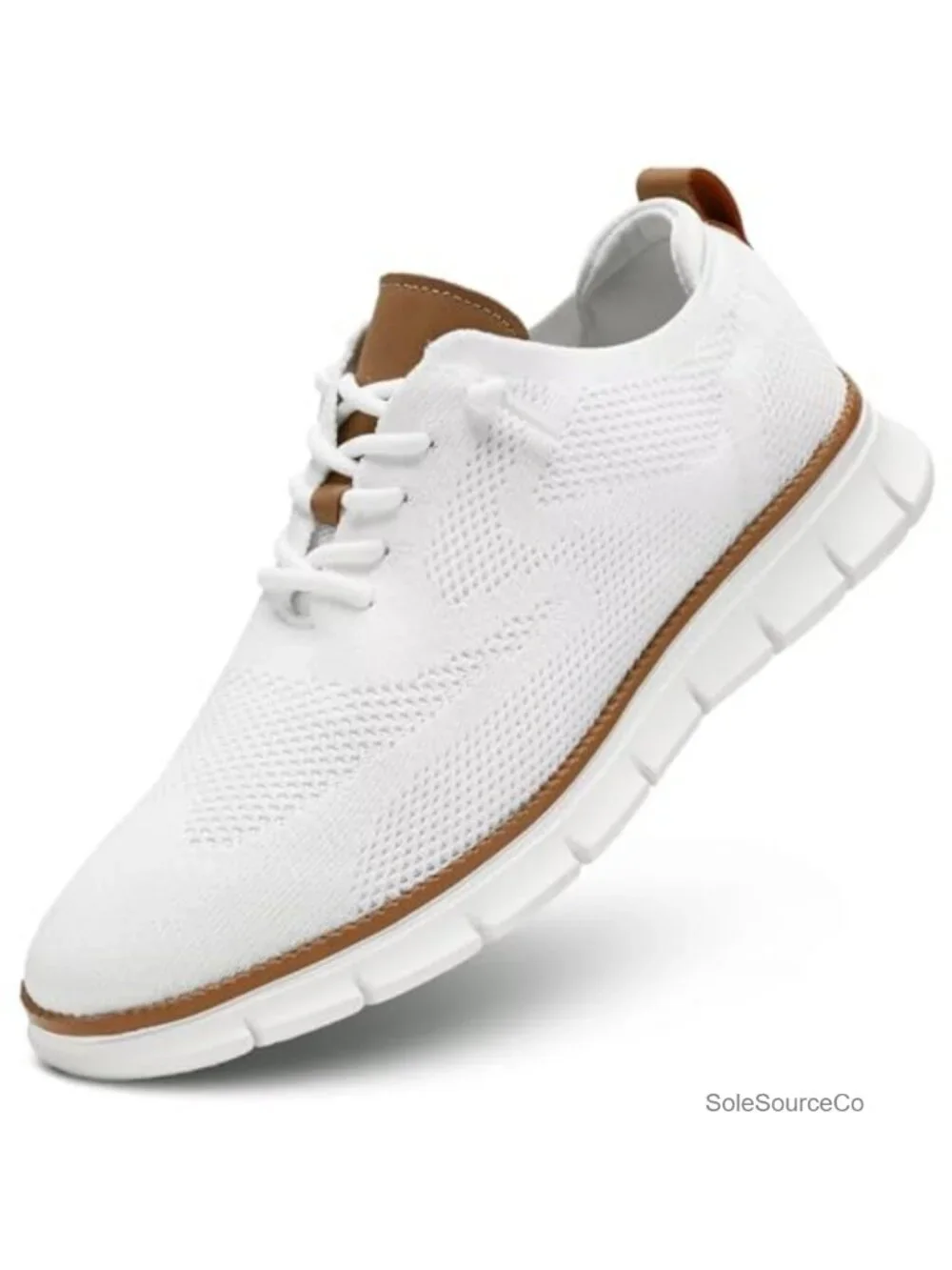 Men's Mesh Oxfords Memory Foam Lightweight Casual Dress Shoes